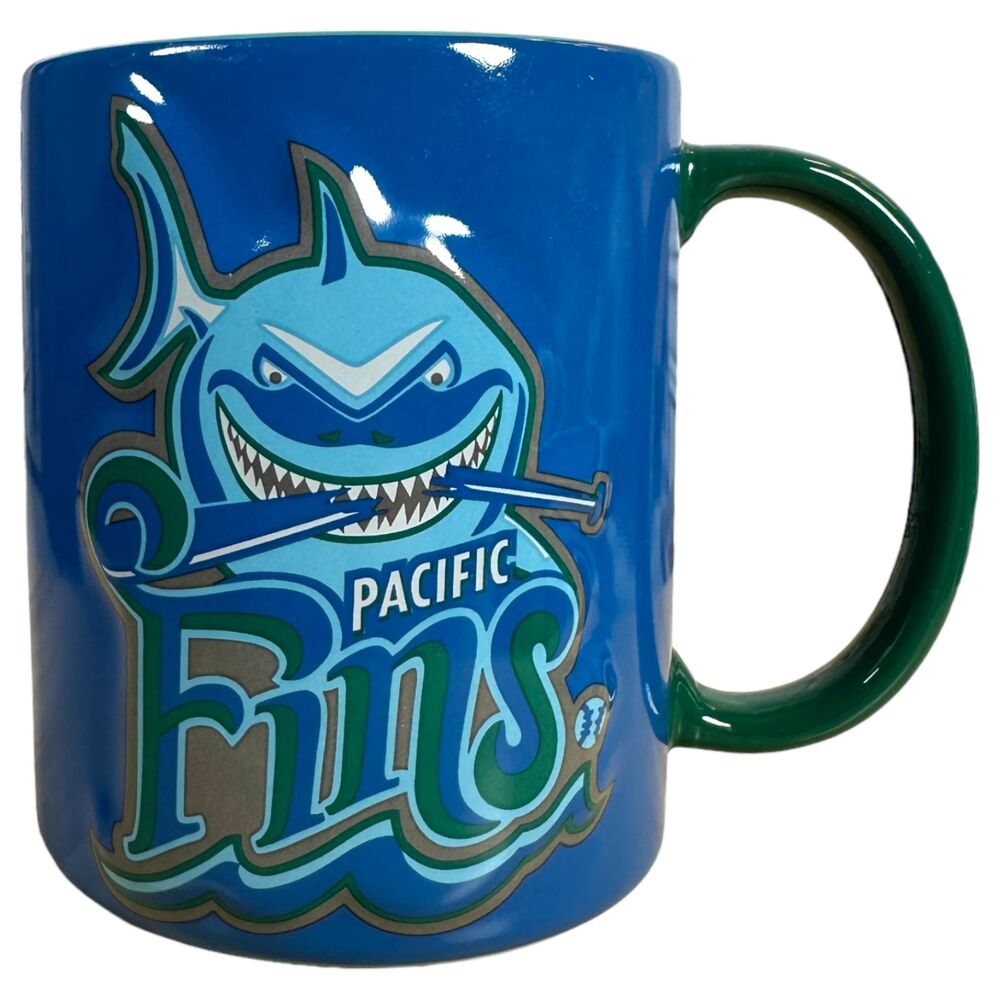 Disney Parks Finding Nemo Bruce Shark Pacific Fins Blue Green Mug